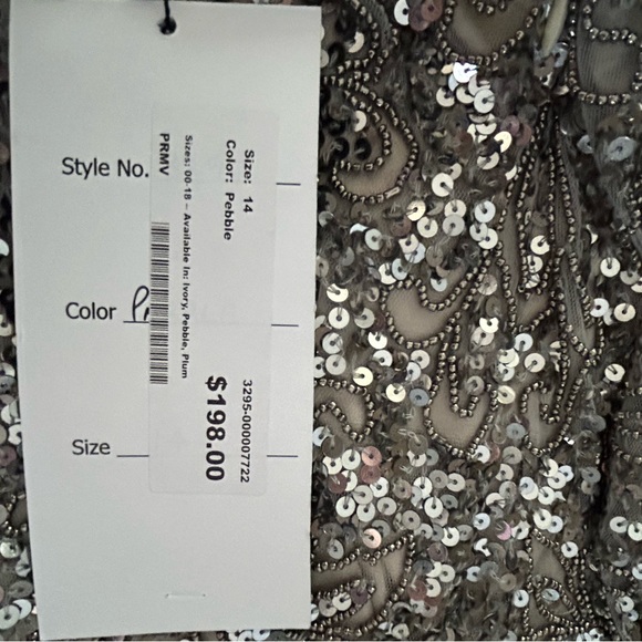 Prom dress sz 14 - Picture 3 of 3